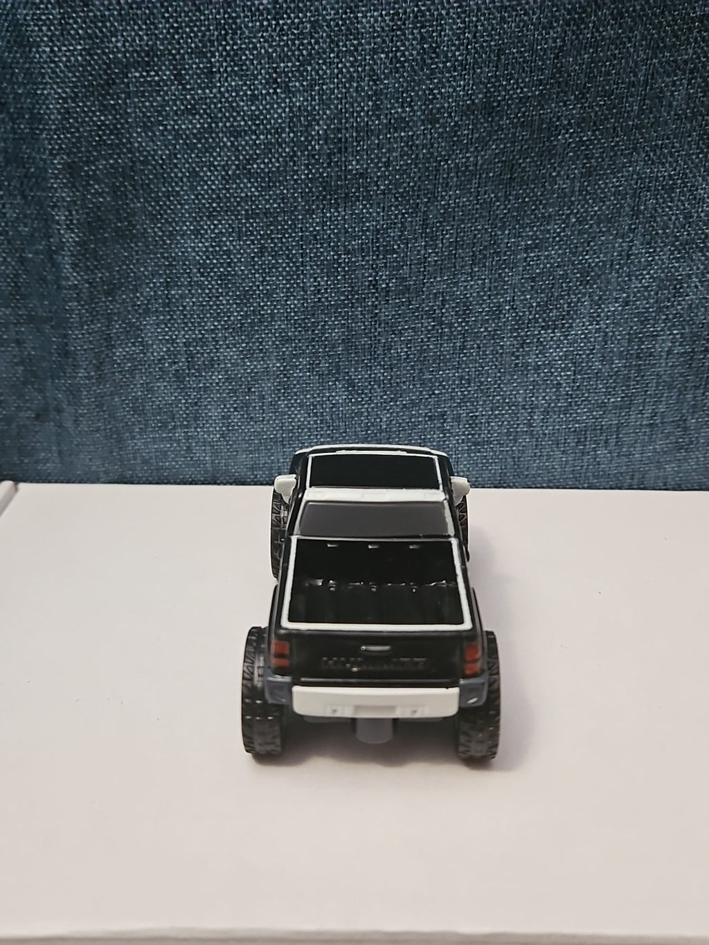 McDonald's Hummer H3T Toy Truck | 2006 Happy Meal Friction Car | Black & White