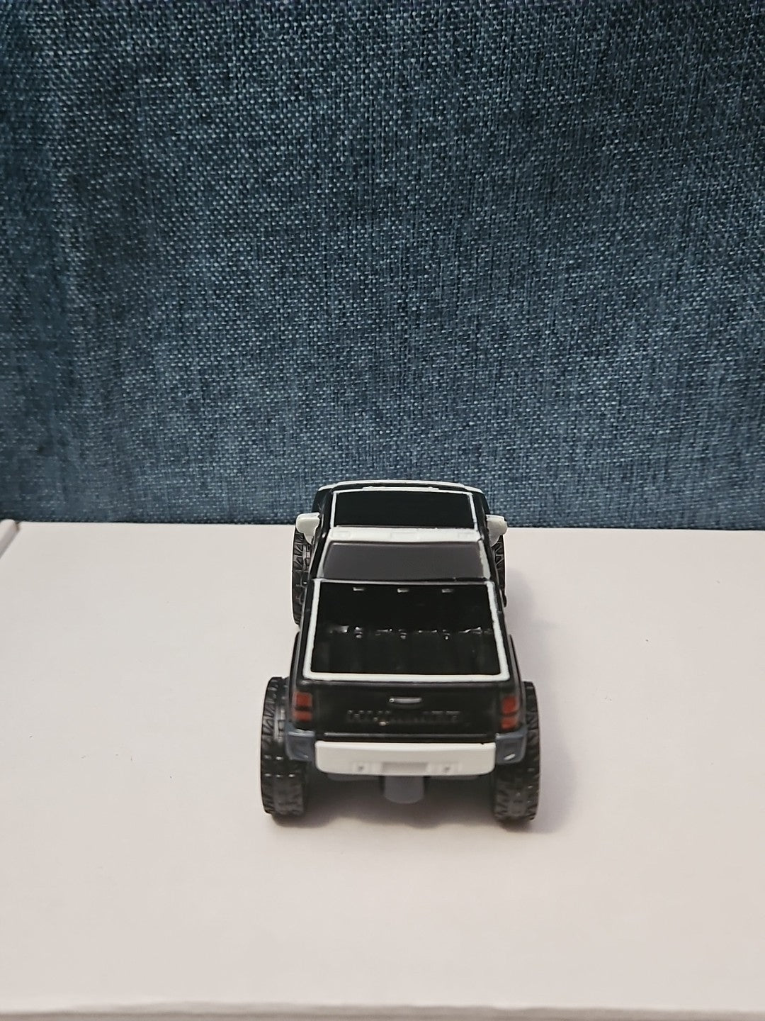 McDonald's Hummer H3T Toy Truck | 2006 Happy Meal Friction Car | Black & White