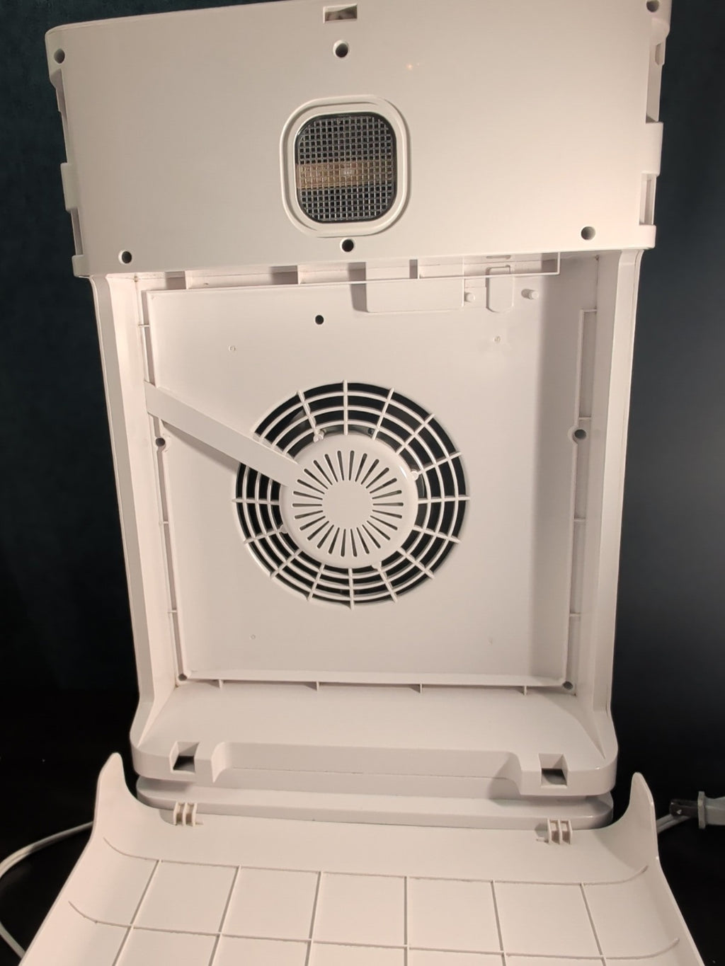 Okaysou AirMax 10L Pro Air Purifier HEPA 5-Stage 1000sq ft Room White Working