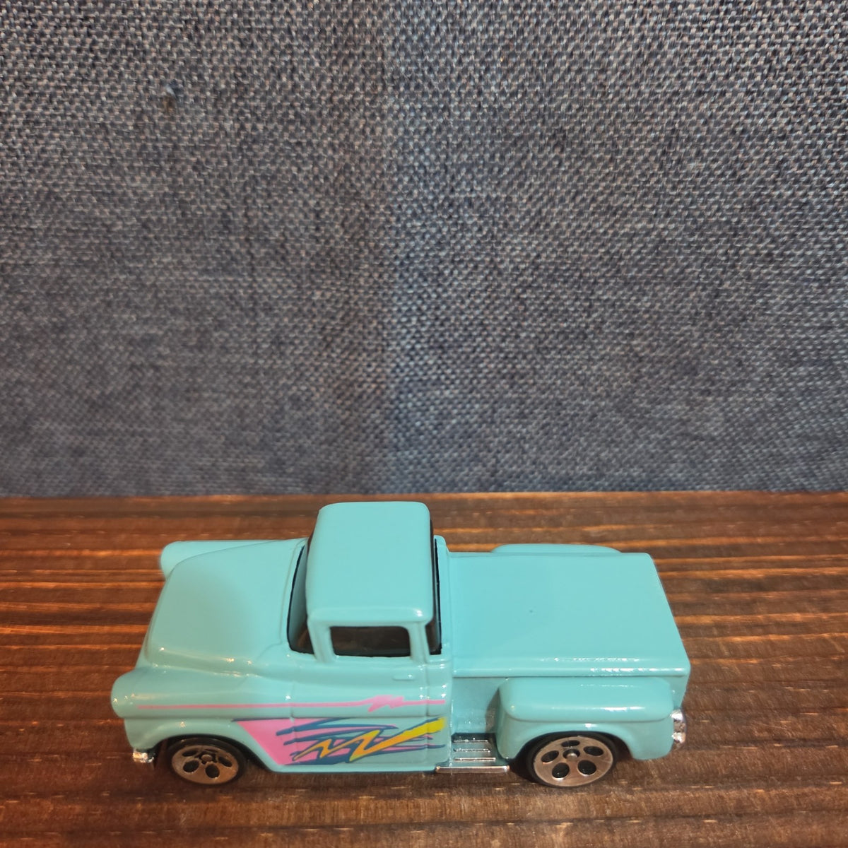 Hot Wheels Flashsider 1956 Chevy Teal Diecast 90s