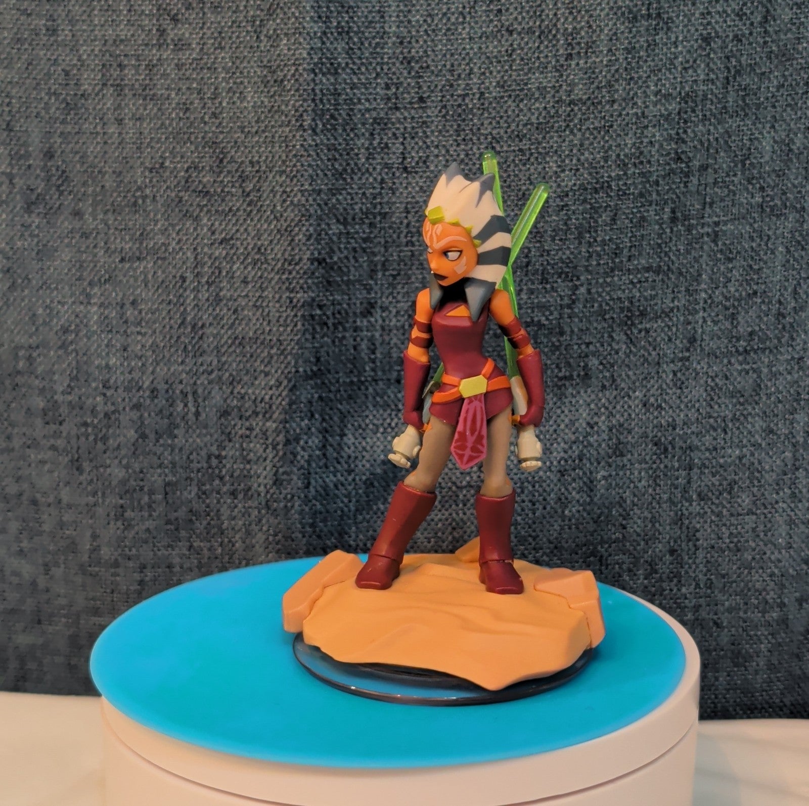 Disney Infinity 3.0 Ahsoka Tano Star Wars PVC Figure Loose INF-1000203