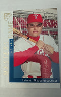 2000 Topps Gallery - Masters of the Game Ivan Rodriguez #115