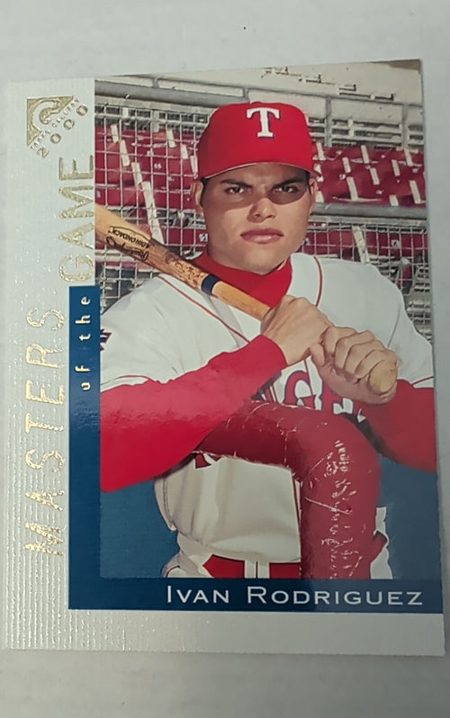 2000 Topps Gallery - Masters of the Game Ivan Rodriguez #115