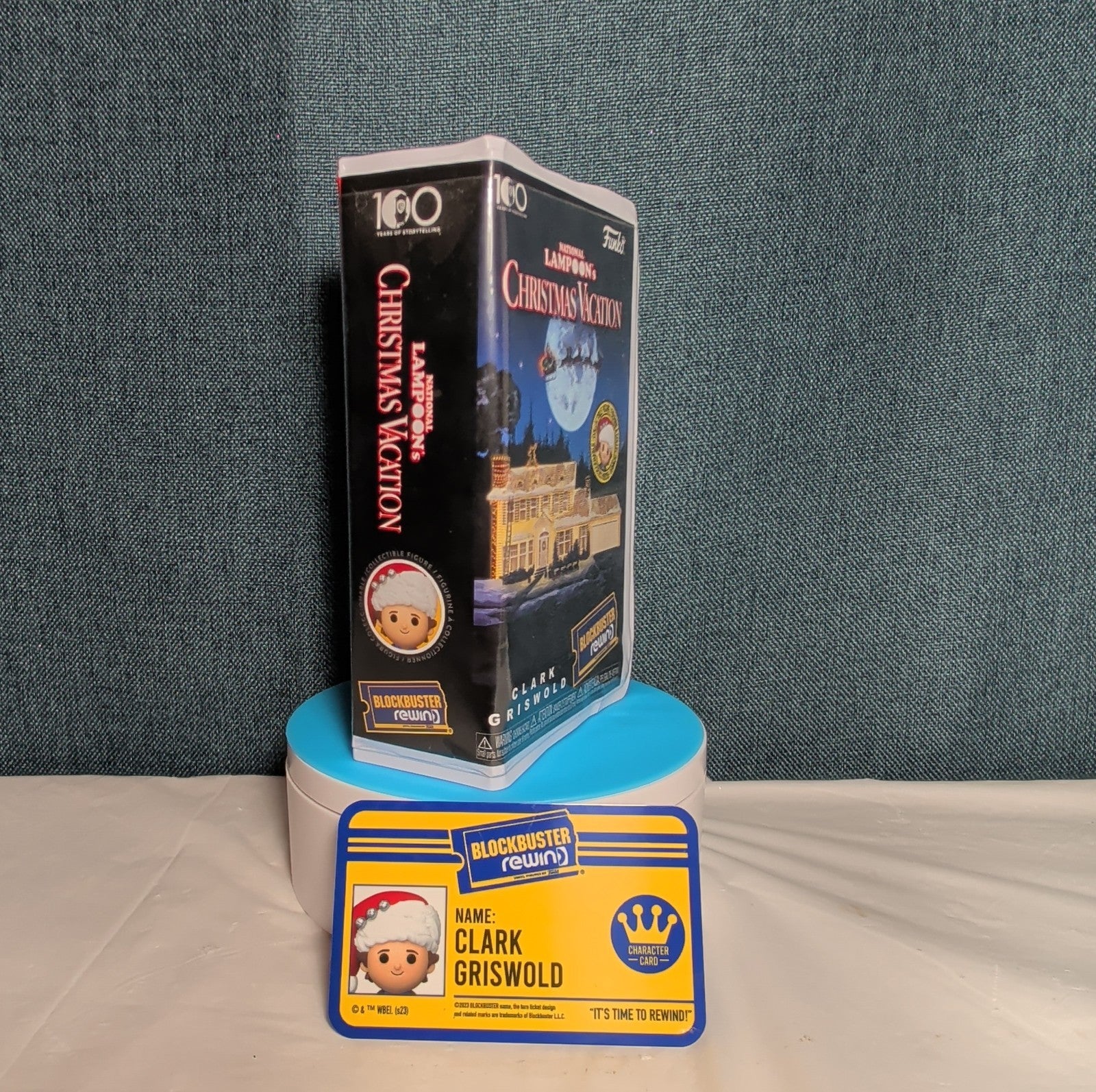 Funko Blockbuster Rewind Clark Griswold Vinyl Figure Christmas