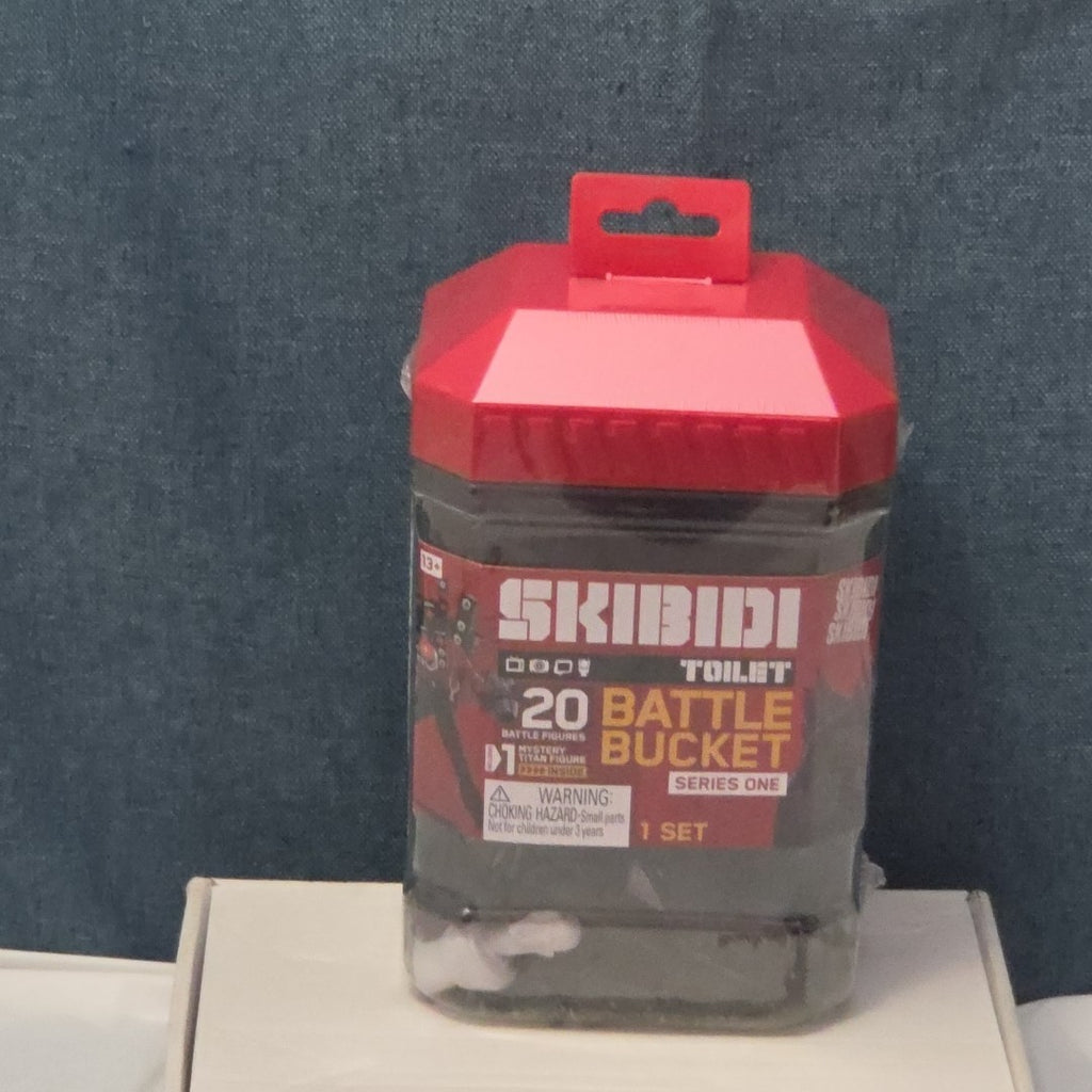 Skibidi Toilet Battle Bucket Series 1 New Sealed 20 Figures Mystery Titan NIB