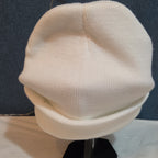 Custom Grinch Throat Punch White Knit Beanie Funny Holiday Hat Brand