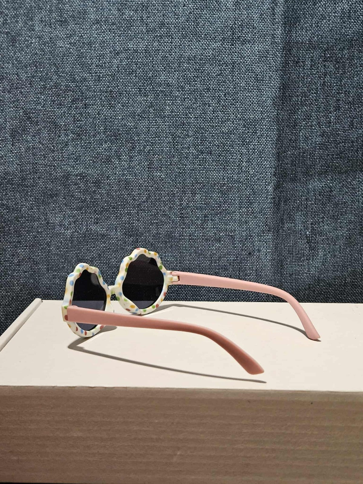 Fynn & Riley Toddler Girls Sunglasses Flower Polka Dot 100% UV Protection NEW