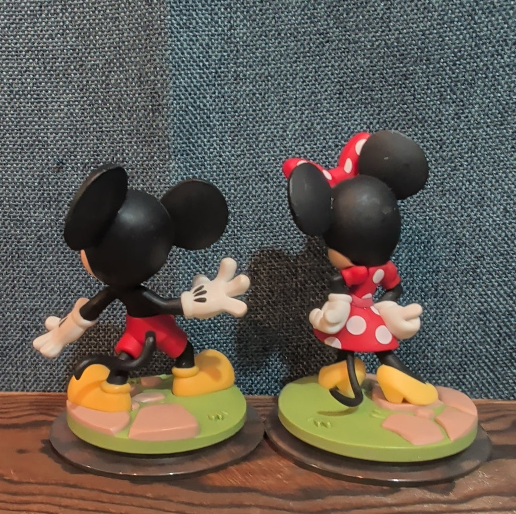 Disney Infinity 3.0 Mickey Minnie Mouse 2 Figure Lot PVC Loose