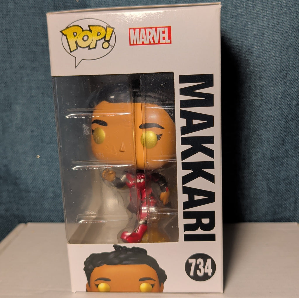 Funko Pop Makkari 734 Marvel Eternals Bobble-Head Figure NIB with Protector