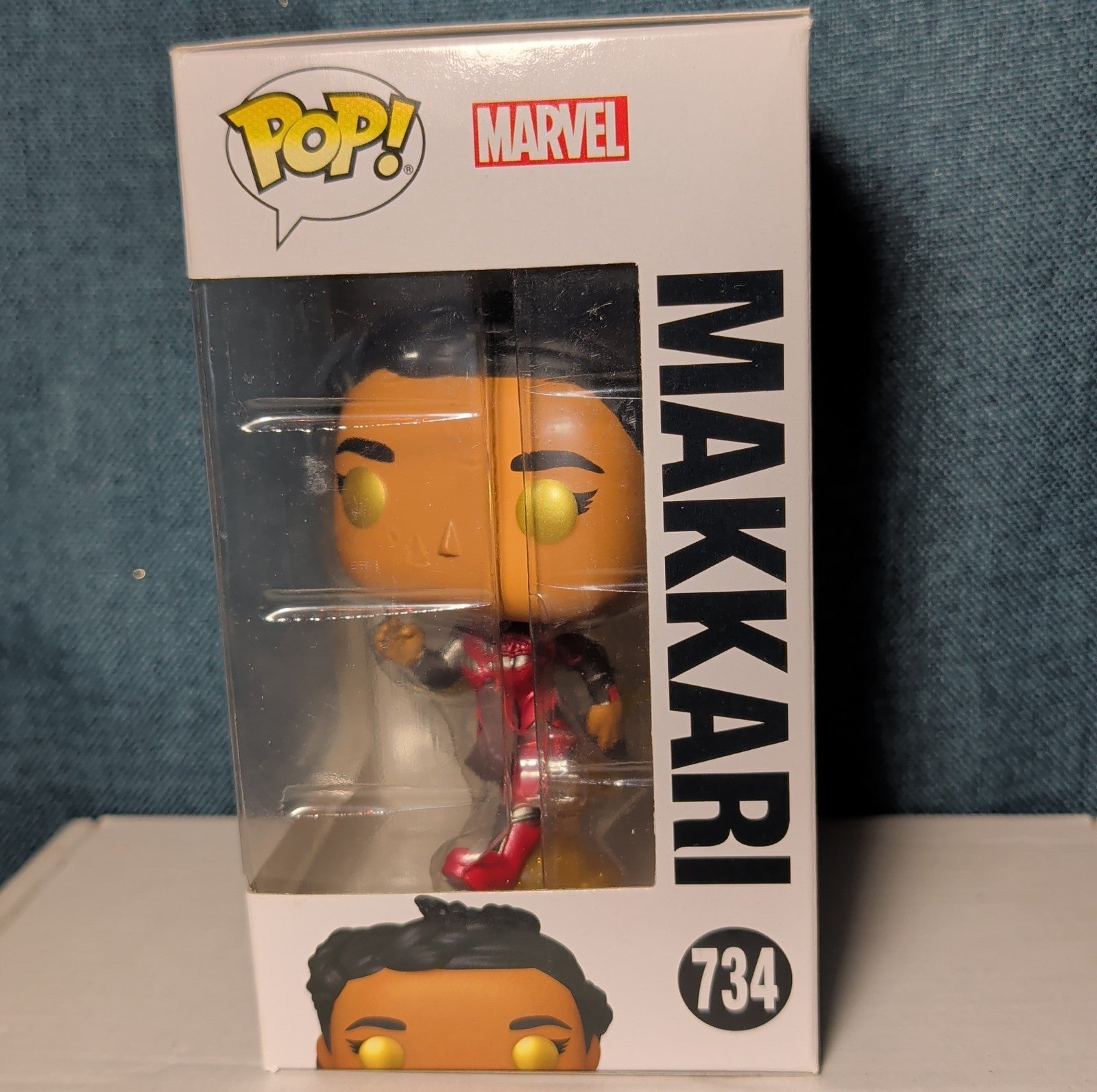 Funko Pop Makkari 734 Marvel Eternals Bobble-Head Figure NIB with Protector