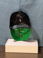 Kids Ninja Mask Green & Black Halloween Costume Accessory Dress Up Half Mask