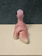 Mini Articulated Brontosaurus Fidget Toy | 3D Printed Dinosaur | Pink Purple
