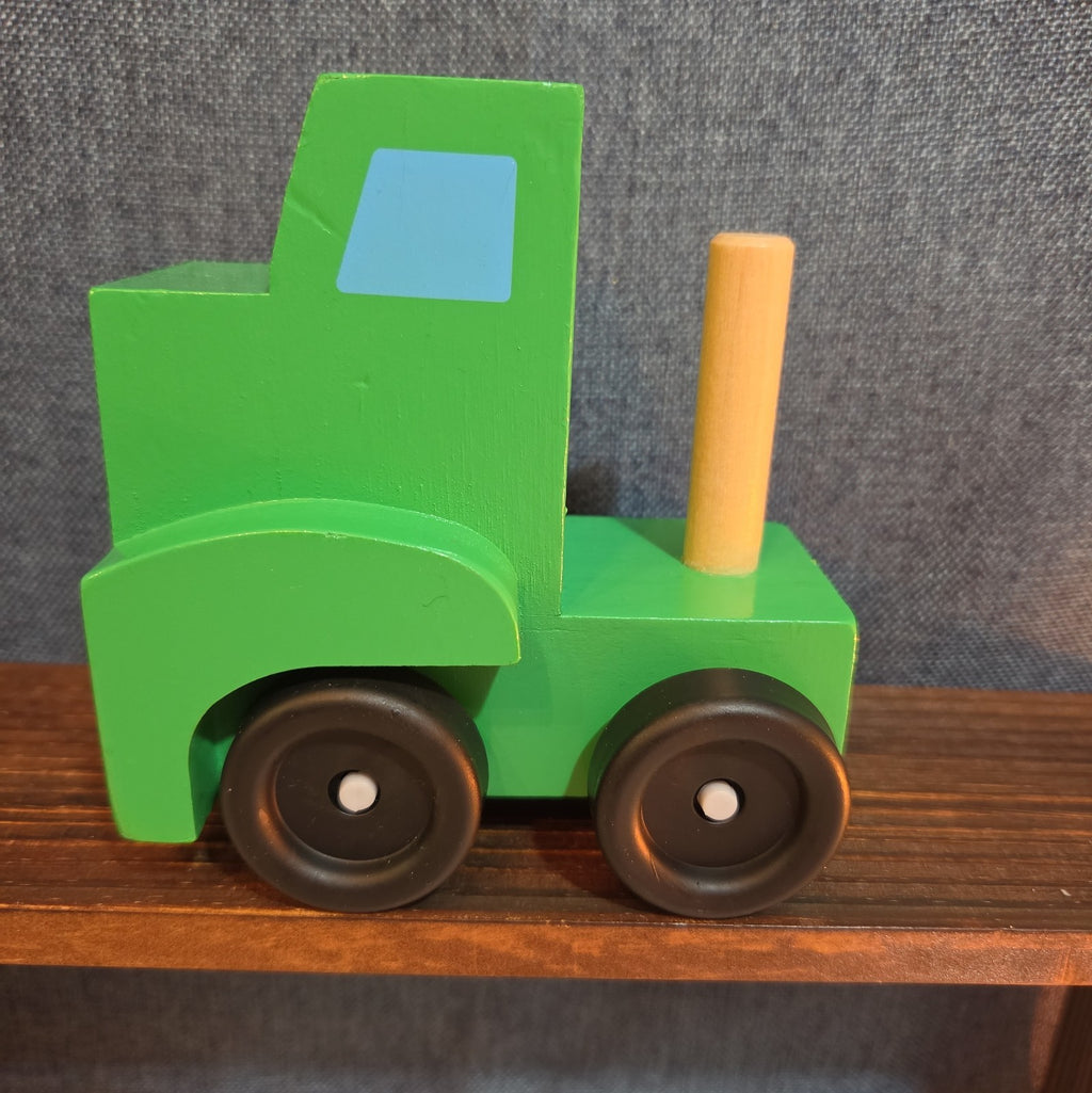 Melissa & Doug Wooden Car Carrier Truck Cab Green Replacement