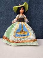 Vintage Italian Souvenir Dolls Pair | Genova & Sorrento | Sleep Eyes