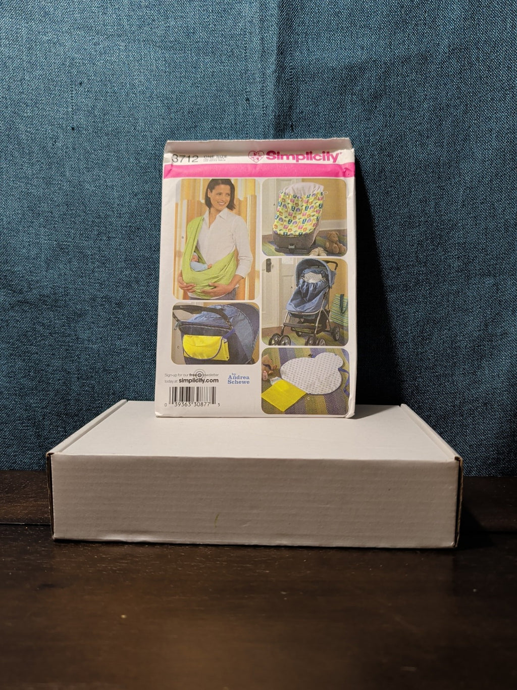 Simplicity 3712 Baby Sling Carrier Bunting Pattern 2007 Car Seat Stroller UNCUT