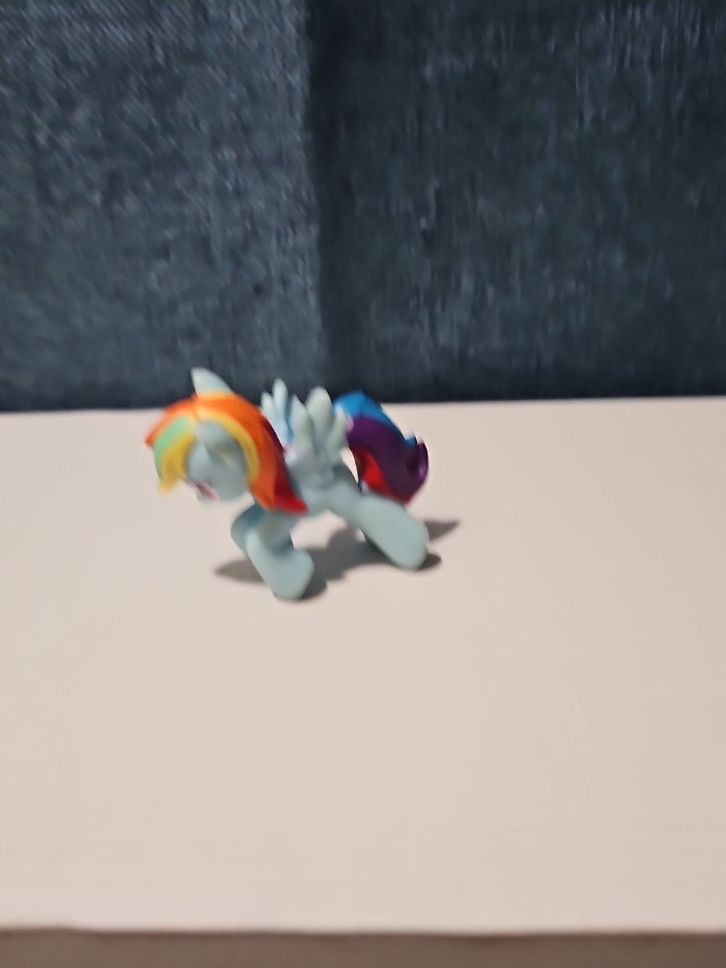 My Little Pony Read & Play Bundle | 3 Mini Figures & Board Book | Rainbow Dash