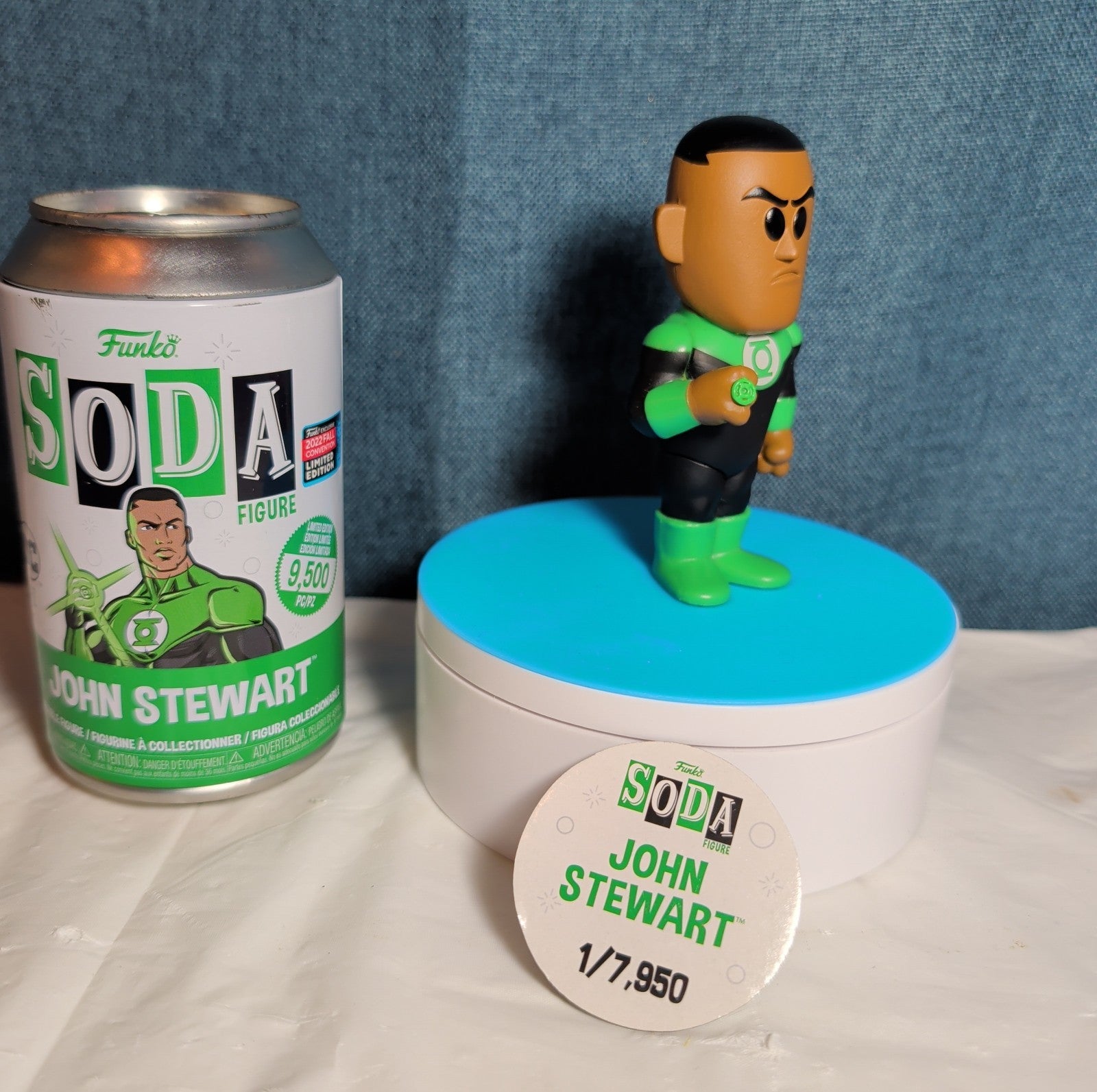 Funko Soda Green Lantern John Stewart Vinyl Figure NYCC 2022