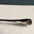 Set of 7 Black Stainless Steel Spoons 18/0 Modern Flatware Teaspoons Clean