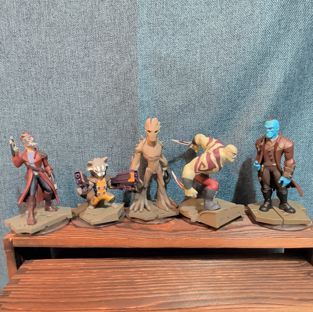 Disney Infinity 2.0 Guardians Galaxy 5 Figure Lot PVC Loose