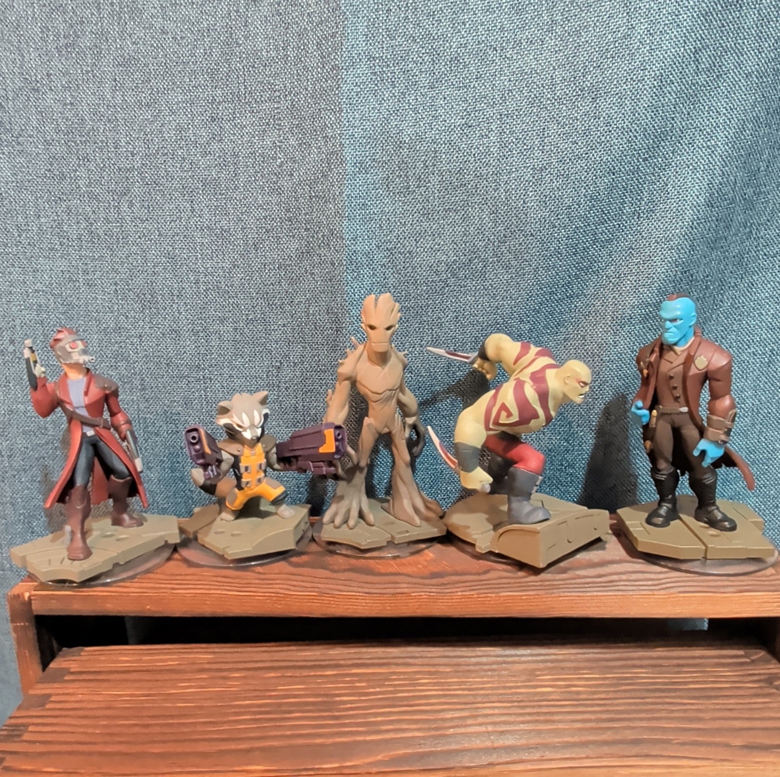Disney Infinity 2.0 Guardians Galaxy 5 Figure Lot PVC Loose