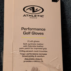 NEW Athletic Works Performance Golf Gloves 2-Pack | Size M/L | 2 Left Hand Glove