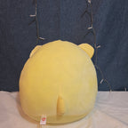 TY Squish-a-Boos Buttercup 10in Yellow Bear Plush Pillow 2021 NWT