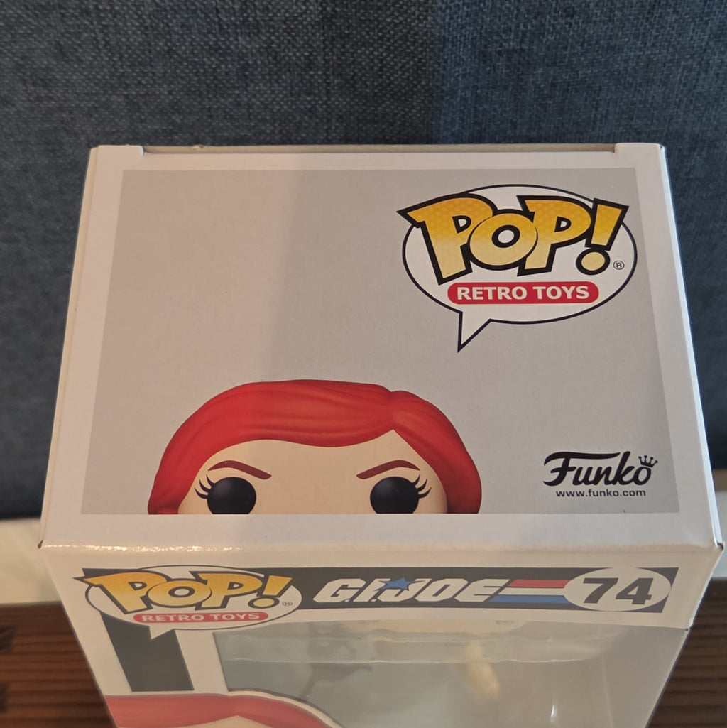 Funko Pop Retro Toys G.I. Joe Scarlett #74 New in Box with Protector