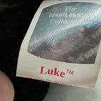 Ty Beanie Baby Luke the Black Labrador Retired 1999 WMT Holographic Tag Vintage
