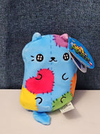 Cats vs Pickles Stitches #503 | Fuchsia Series Bean Plush | Blue Patchy Cat