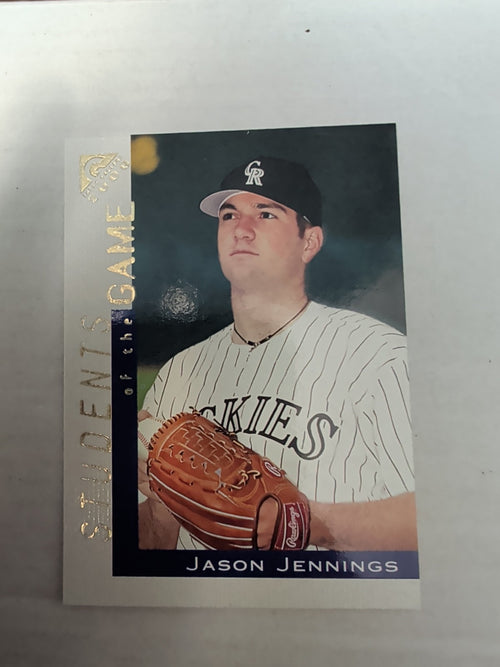 2000 Topps Gallery - Students of the Game Jason Jennings #136