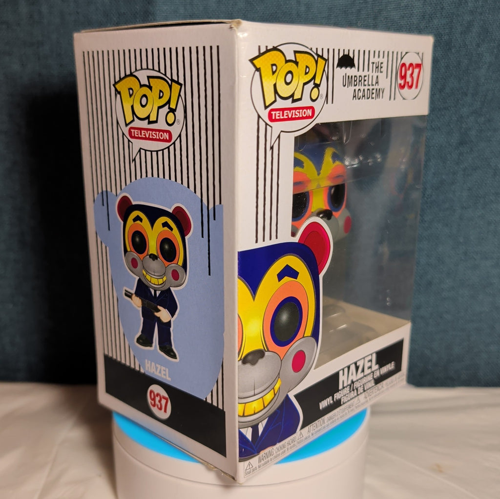 Funko Pop Television Umbrella Academy 937 Hazel Mask Figure in Box w Protector