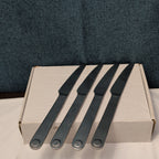 6 Pc GOURMET SETTINGS TAXI Flatware Set | 18/8 Stainless | 4 Knives | 2 Spoons