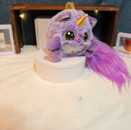 Zuru Rainbocorns Purple Kittycorn Fluffy Tail Gold Wings 2024
