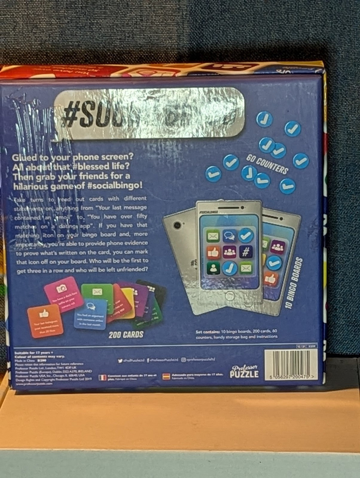 #SOCIALBINGO | Adult Party Game 17+ | Social Media Phone Game