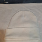 Custom Grinch Throat Punch White Knit Beanie Funny Holiday Hat Brand