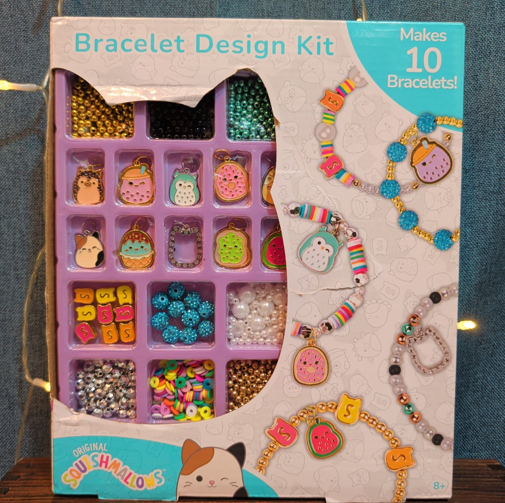 Squishmallows Bracelet Design Kit Enamel Charm Beads 2024 NIB