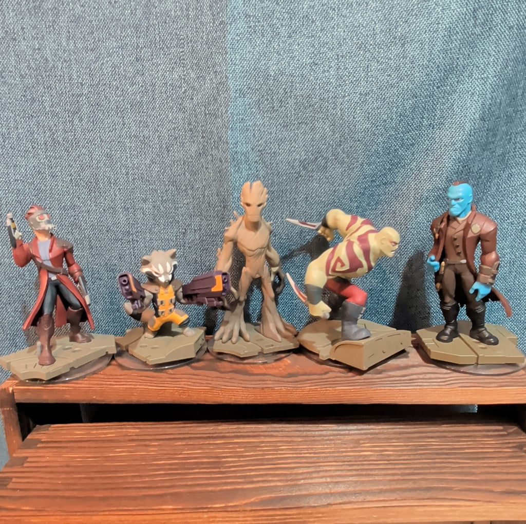 Disney Infinity 2.0 Guardians Galaxy 5 Figure Lot PVC Loose