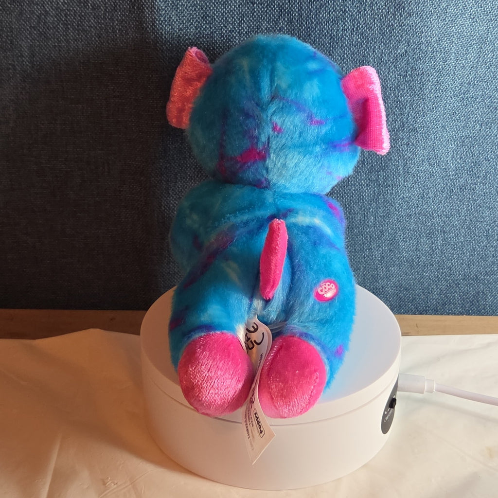 Zuru CoCo Surprise Neon Cone Poppy The Dog Blue & Pink Plush W/ Surprise Inside
