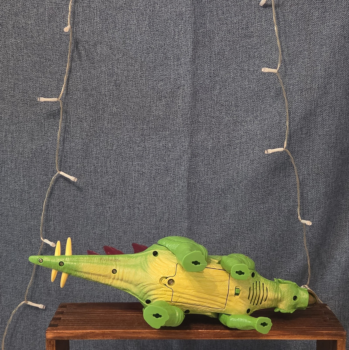 Zuri Inc Stegosaurus Walking Dinosaur Light Up Spikes 12.5
