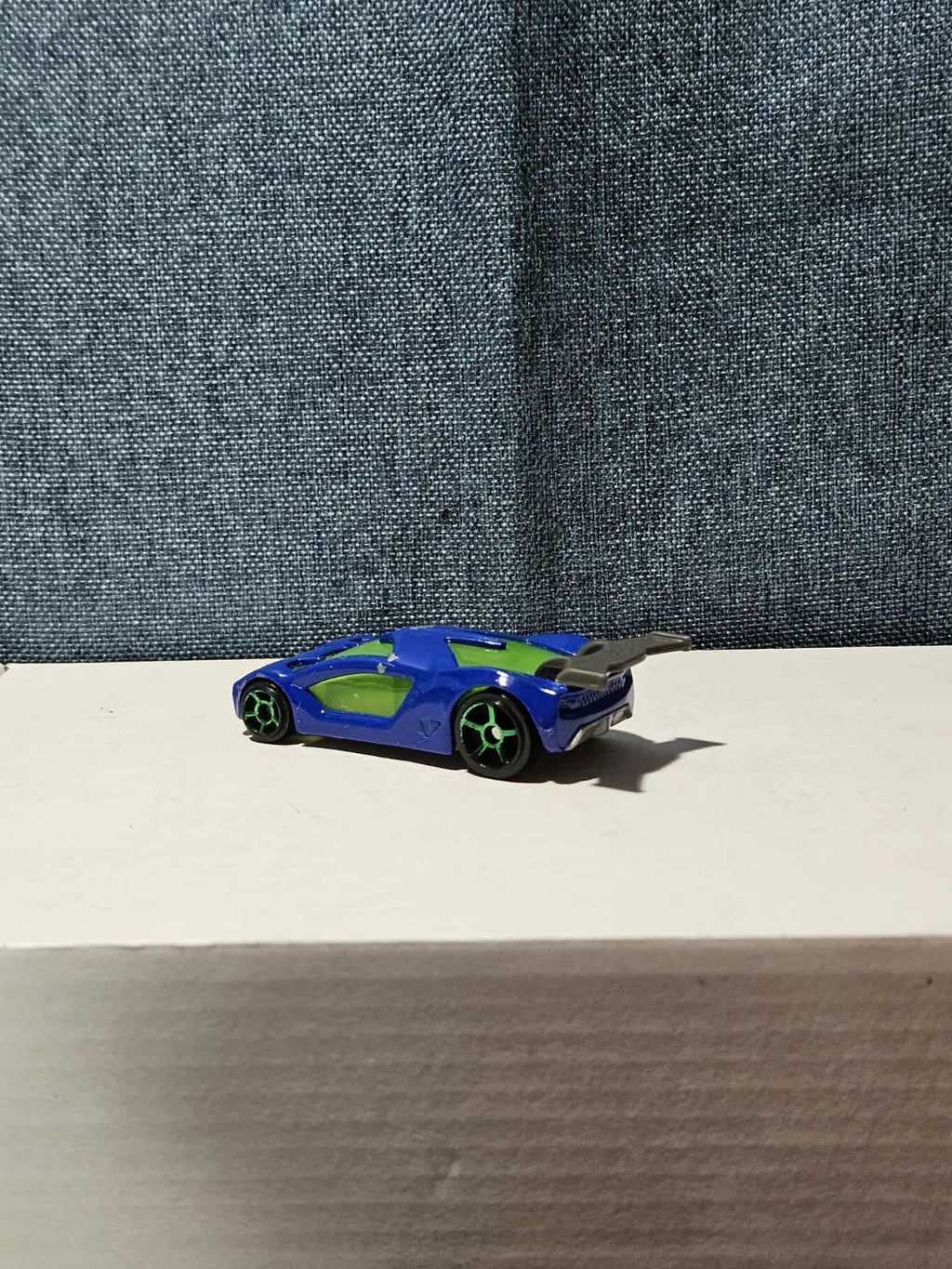 2012 Hot Wheels McDonald's Happy Meal | Blue REV ROD | Team Hot Wheels | Good