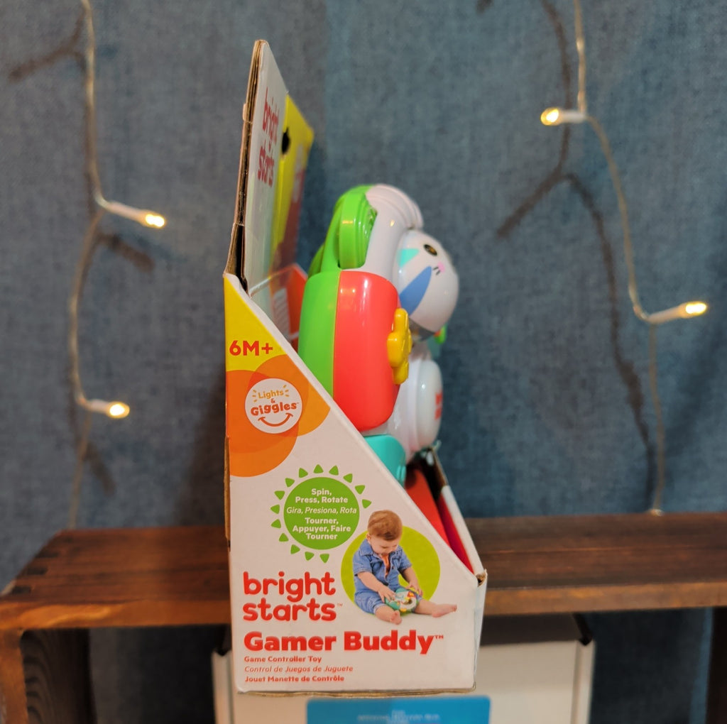 Bright Starts Gamer Buddy Baby Toy Controller