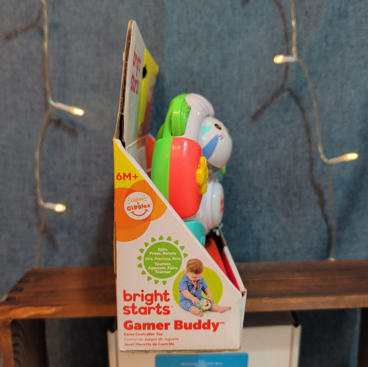 Bright Starts Gamer Buddy Baby Toy Controller