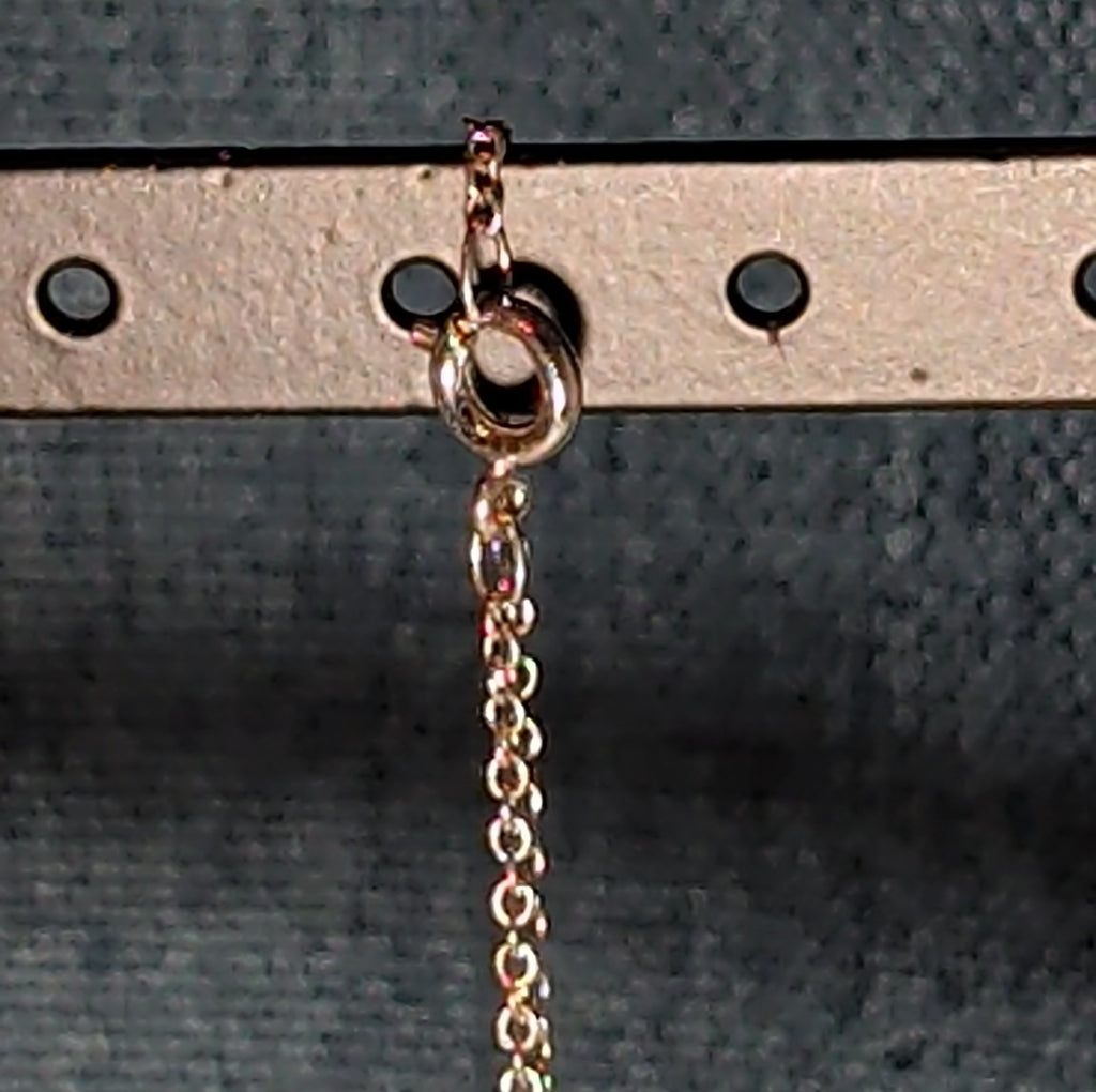 Harry Potter Deathly Hallows Silver Tone Pendant Chain Necklace