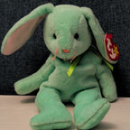 Ty Beanie Baby HIPPITY the Bunny | Retired 1997/1998 | 5th Gen Tag Mint Green