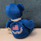 Tagged DOD Bear  Patriotic Plush Pride US Navy Bear 9" Vintage 1999 Military