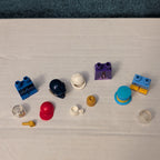 LEGO Minifigure Parts | Accessories GOLDFISH HEAD Hand Top Hat | Helmet Unique!