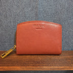 Margot New York Gina Compact Wallet Brandy Leather Boho