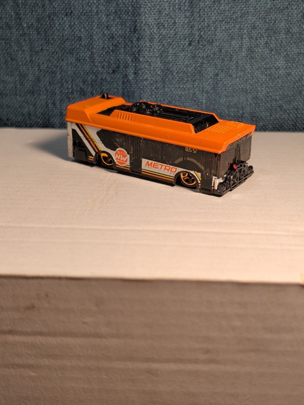 Hot Wheels Ain't Fare Bus | 2020 HW Metro "Rapid Routes" |  Diecast City Bus