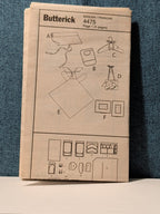 Butterick B4475 Pattern 2004 6 Baby Gifts Lovey Blanket Buddy Bib Hanger | UNCUT