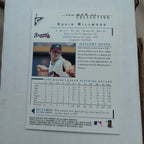 2000 Topps Gallery Kevin Millwood #2 Atlanta Braves Pitcher Canvas Art